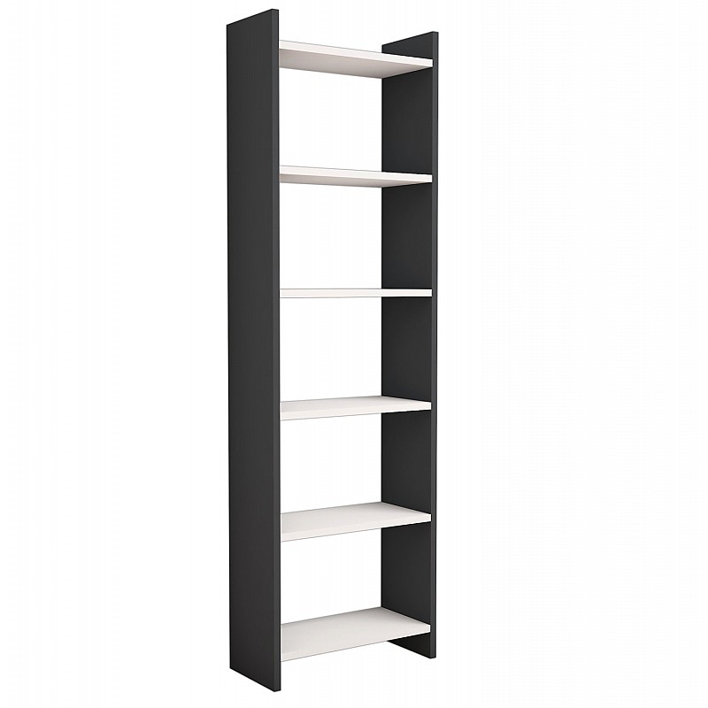 ΒΙΒΛΙΟΘΗΚΗ CLASSIKER HM9226.13 ΜΕΛΑΜΙΝΗΣ ΓΚΡΙ-ΛΕΥΚΟ 48,5x22x160Υεκ. ΒΙΒΛΙΟΘΗΚΗ CLASSIKER HM9226.13 ΜΕΛΑΜΙΝΗΣ ΓΚΡΙ-ΛΕΥΚΟ 48,5x22x160Υεκ.