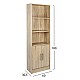 ΒΙΒΛΙΟΘΗΚΗ ΜΕΛΑΜΙΝΗΣ ENSLEY HM2027.02 SONAMA 60X30X180 εκ. ΒΙΒΛΙΟΘΗΚΗ ΜΕΛΑΜΙΝΗΣ ENSLEY HM2027.02 SONAMA 60X30X180 εκ.