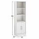 ΒΙΒΛΙΟΘΗΚΗ ΜΕΛΑΜΙΝΗΣ ENSLEY HM2027.05 ΣΕ ΛΕΥΚΗ ΑΠΟΧΡΩΣΗ 60x30x180 εκ. ΒΙΒΛΙΟΘΗΚΗ ΜΕΛΑΜΙΝΗΣ ENSLEY HM2027.05 ΣΕ ΛΕΥΚΗ ΑΠΟΧΡΩΣΗ 60x30x180 εκ.