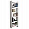 ΒΙΒΛΙΟΘΗΚΗ CLASSIKER HM9226.11 ΜΕΛΑΜΙΝΗΣ ΛΕΥΚH 48,5x22x160Υεκ.