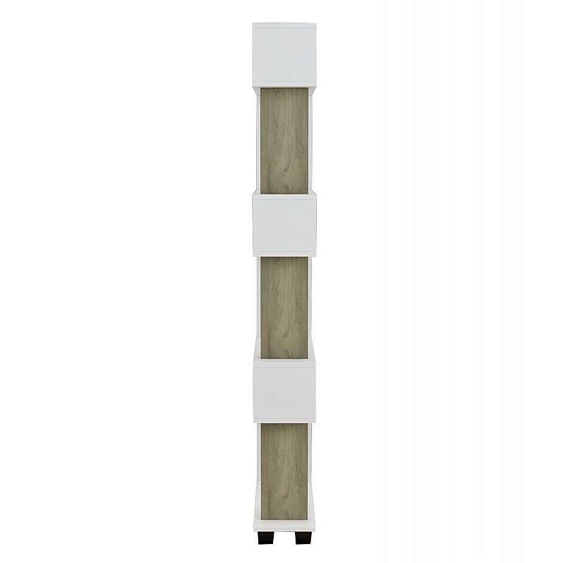 ΒΙΒΛΙΟΘΗΚΗ ΜΕΛΑΜΙΝΗΣ OWLOLIVE GREY ΛΕΥΚΟ 60x19,5x165Yεκ.HM8923.11 ΒΙΒΛΙΟΘΗΚΗ ΜΕΛΑΜΙΝΗΣ OWLOLIVE GREY ΛΕΥΚΟ 60x19,5x165Yεκ.HM8923.11