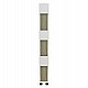 ΒΙΒΛΙΟΘΗΚΗ ΜΕΛΑΜΙΝΗΣ OWLOLIVE GREY ΛΕΥΚΟ 60x19,5x165Yεκ.HM8923.11 ΒΙΒΛΙΟΘΗΚΗ ΜΕΛΑΜΙΝΗΣ OWLOLIVE GREY ΛΕΥΚΟ 60x19,5x165Yεκ.HM8923.11