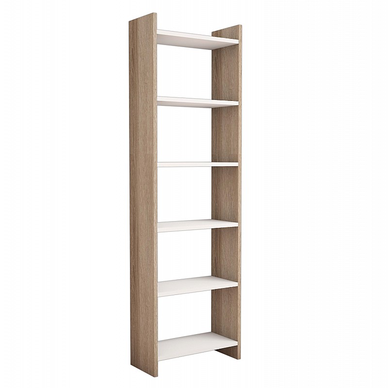 ΒΙΒΛΙΟΘΗΚΗ CLASSIKER HM9226.12 ΜΕΛΑΜΙΝΗΣ SONΟMA-ΛΕΥΚΟ 48,5x22x160Υεκ. ΒΙΒΛΙΟΘΗΚΗ CLASSIKER HM9226.12 ΜΕΛΑΜΙΝΗΣ SONΟMA-ΛΕΥΚΟ 48,5x22x160Υεκ.