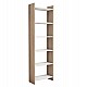 ΒΙΒΛΙΟΘΗΚΗ CLASSIKER HM9226.12 ΜΕΛΑΜΙΝΗΣ SONΟMA-ΛΕΥΚΟ 48,5x22x160Υεκ. ΒΙΒΛΙΟΘΗΚΗ CLASSIKER HM9226.12 ΜΕΛΑΜΙΝΗΣ SONΟMA-ΛΕΥΚΟ 48,5x22x160Υεκ.