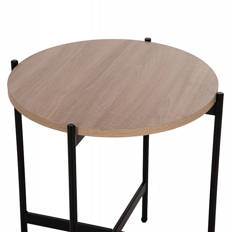 ΒΟΗΘΗΤΙΚΟ ΤΡΑΠΕΖΙ HM9589.03 MDF SONAMA-ΜΑΥΡΗ ΜΕΤΑΛΛΙΚΗ ΒΑΣΗ Φ50x55Υεκ. ΒΟΗΘΗΤΙΚΟ ΤΡΑΠΕΖΙ HM9589.03 MDF SONAMA-ΜΑΥΡΗ ΜΕΤΑΛΛΙΚΗ ΒΑΣΗ Φ50x55Υεκ.