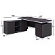 ΕΠΑΓΓΕΛΜΑΤΙΚΟ ΓΡΑΦΕΙΟ ΑΡΙΣΤΕΡΗ ΓΩΝΙΑ HM2092L ROSEWOOD 180X160X76Y εκ. ΕΠΑΓΓΕΛΜΑΤΙΚΟ ΓΡΑΦΕΙΟ ΑΡΙΣΤΕΡΗ ΓΩΝΙΑ HM2092L ROSEWOOD 180X160X76Y εκ.