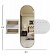 ΕΠΙΠΛΟ ΕΙΣΟΔΟΥ ΜΕ ΚΑΘΡΕΦΤΗ CHERYL HM9049.12 ΜΕΛΑΜΙΝΗ ΛΕΥΚΗ-SONAMA 125x40x120Yεκ. ΕΠΙΠΛΟ ΕΙΣΟΔΟΥ ΜΕ ΚΑΘΡΕΦΤΗ CHERYL HM9049.12 ΜΕΛΑΜΙΝΗ ΛΕΥΚΗ-SONAMA 125x40x120Yεκ.