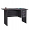 ΓΡΑΦΕΙΟ ΜΕΛΑΜΙΝΗΣ HAYDEN 120x60x75Υεκ.ΜΕ 3 ΣΥΡΤΑΡΙΑ ΣΕ ΑΝΘΡΑΚΙ ΧΡΩΜΑ HM2268.01