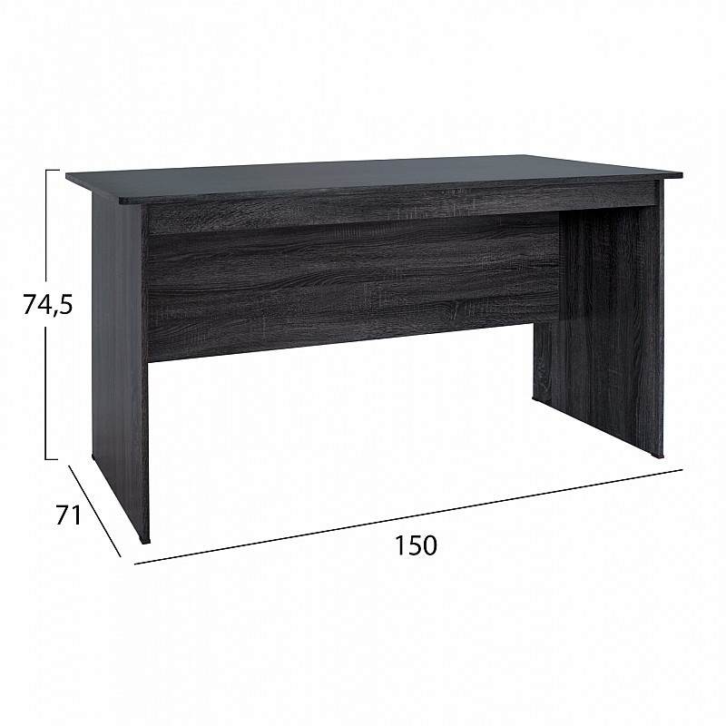 ΓΡΑΦΕΙΟ ΜΕΛΑΜΙΝΗΣ HAYDEN 150x71x74,5 HM2284.01 ΣΕ ΑΝΘΡΑΚΙ ΧΡΩΜΑ ΓΡΑΦΕΙΟ ΜΕΛΑΜΙΝΗΣ HAYDEN 150x71x74,5 HM2284.01 ΣΕ ΑΝΘΡΑΚΙ ΧΡΩΜΑ