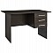 ΓΡΑΦΕΙΟ ΜΕΛΑΜΙΝΗΣ ENSLEY HM2029.01 ΜΕ 3 ΣΥΡΤΑΡΙΑ ZEBRANO 120X60X76 εκ.