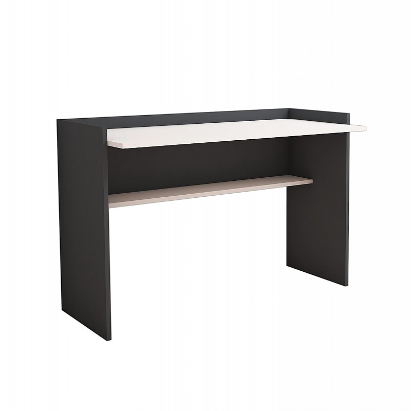 ΓΡΑΦΕΙΟ ΜΕΛΑΜΙΝΗΣ ΓΚΡΙ ΛΕΥΚΟ HM9227.13 118x58x80Υεκ. ΓΡΑΦΕΙΟ ΜΕΛΑΜΙΝΗΣ ΓΚΡΙ ΛΕΥΚΟ HM9227.13 118x58x80Υεκ.