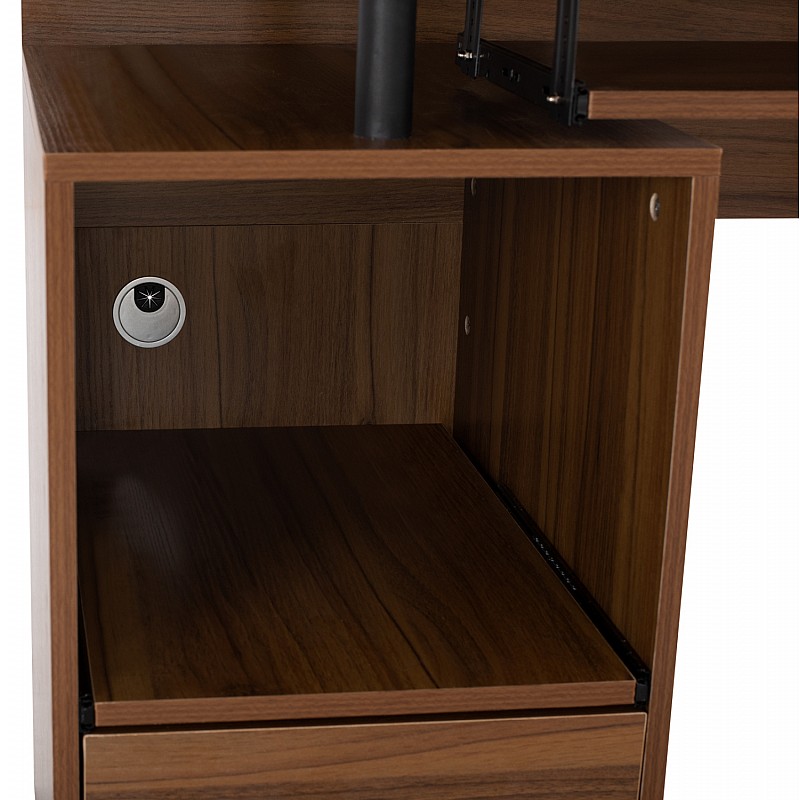 ΓΡΑΦΕΙΟ ΜΕΛΑΜΙΝΗΣ STATUS HM2026.03 WALNUT 120Χ55Χ76 εκ. ΓΡΑΦΕΙΟ ΜΕΛΑΜΙΝΗΣ STATUS HM2026.03 WALNUT 120Χ55Χ76 εκ.