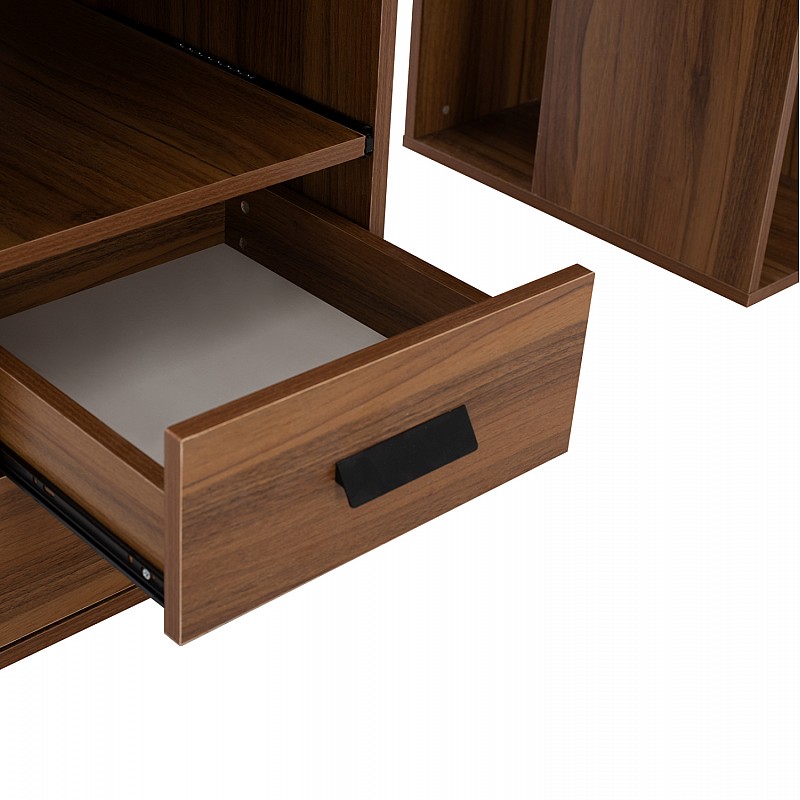 ΓΡΑΦΕΙΟ ΜΕΛΑΜΙΝΗΣ STATUS HM2026.03 WALNUT 120Χ55Χ76 εκ. ΓΡΑΦΕΙΟ ΜΕΛΑΜΙΝΗΣ STATUS HM2026.03 WALNUT 120Χ55Χ76 εκ.