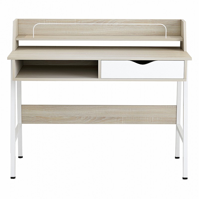 ΓΡΑΦΕΙΟ OLIVIER HM2129.01 ΜΕΛΑΜΙΝΗ ΣΕ SONAMA-ΛΕΥΚΟ-ΛΕΥΚΟΣ ΜΕΤΑΛΛΙΚΟΣ ΣΚΕΛΕΤΟΣ 104x48x89Υεκ ΓΡΑΦΕΙΟ OLIVIER HM2129.01 ΜΕΛΑΜΙΝΗ ΣΕ SONAMA-ΛΕΥΚΟ-ΛΕΥΚΟΣ ΜΕΤΑΛΛΙΚΟΣ ΣΚΕΛΕΤΟΣ 104x48x89Υεκ