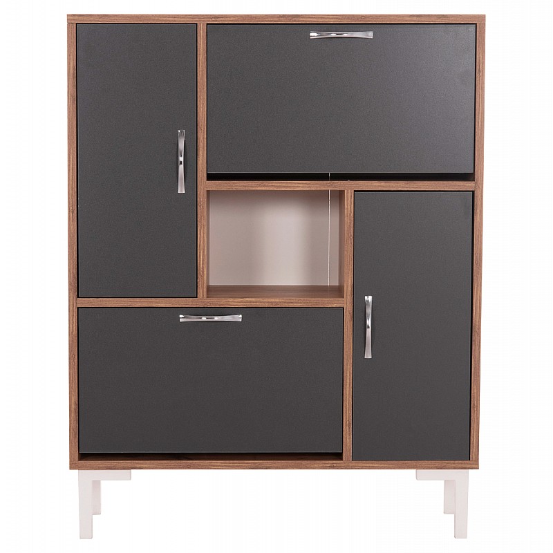 ΠΑΠΟΥΤΣΟΘΗΚΗ MEDY HM18187.02 ΜΕΛΑΜΙΝΗ ΣΕ ΦΥΣΙΚΟ & ΑΝΘΡΑΚΙ-ΜΑΥΡΑ ΠΟΔΙΑ 85x30x108.5Υεκ ΠΑΠΟΥΤΣΟΘΗΚΗ MEDY HM18187.02 ΜΕΛΑΜΙΝΗ ΣΕ ΦΥΣΙΚΟ & ΑΝΘΡΑΚΙ-ΜΑΥΡΑ ΠΟΔΙΑ 85x30x108.5Υεκ