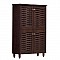 ΠΑΠΟΥΤΣΟΘΗΚΗ-ΝΤΟΥΛΑΠΙ KABIRA 4 ΠΟΡΤΕΣ HM2210.01 WENGE 77Χ34Χ123εκ.