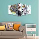 ΠΕΝΤΑΠΤΥΧΟΣ ΠΙΝΑΚΑΣ MDF MODERN DAZZLING BEAUTY GIRL FACE HM7206.04 100X60x3 εκ. ΠΕΝΤΑΠΤΥΧΟΣ ΠΙΝΑΚΑΣ MDF MODERN DAZZLING BEAUTY GIRL FACE HM7206.04 100X60x3 εκ.