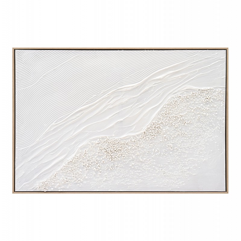 ΠΙΝΑΚΑΣ TOIXOY SEDIMENT HM4555 ΜΕ ΚΟΡΝΙΖΑ ΜΠΕΖ-ΚΑΜΒΑΣ ΣΕ ΛΕΥΚΕΣ ΑΠΟΧΡΩΣΕΙΣ 92x4,5x62Υεκ.