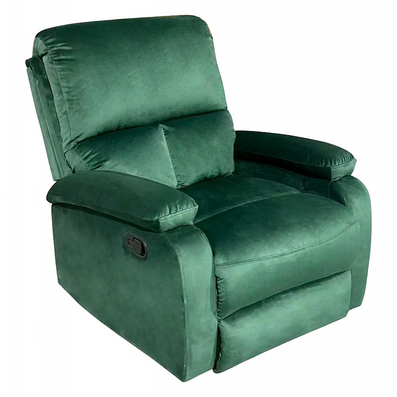 ΠΟΛΥΘΡΟΝΑ RELAX DIONI HM3296.05 ΠΡΑΣΙΝΟ ΒΕΛΟΥΔΟ 81x94x97Υεκ.