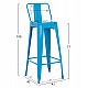 ΣΚΑΜΠΟ BAR-PRO ME ΠΛΑΤΗ ΜΕΤΑΛΛΙΚΟ MELITA HM8643.48 ΜΠΛΕ 42x42x100Υεκ. ΣΚΑΜΠΟ BAR-PRO ME ΠΛΑΤΗ ΜΕΤΑΛΛΙΚΟ MELITA HM8643.48 ΜΠΛΕ 42x42x100Υεκ.
