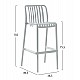 ΣΚΑΜΠΟ BAR ΠΟΛΥΠΡΟΠΥΛΕΝΙΟΥ CONVEE HM6098.01 ΛΕΥΚΟ 38,5x49,5x102Υεκ. ΣΚΑΜΠΟ BAR ΠΟΛΥΠΡΟΠΥΛΕΝΙΟΥ CONVEE HM6098.01 ΛΕΥΚΟ 38,5x49,5x102Υεκ.