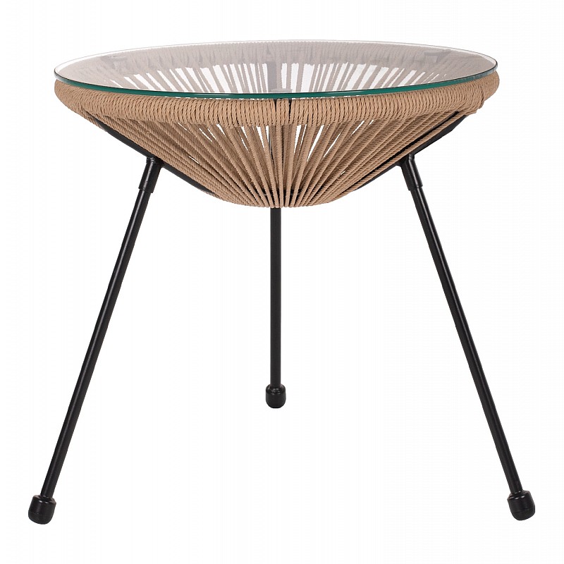 ΤΡΑΠΕΖΙ ΒΟΗΘΗΤΙΚΟ ALLEGRA ΜΑΥΡΟ ΜΕΤΑΛΛΟ ME TWISTED WICKER ΦΥΣΙΚΟ HM5873.01 Φ47Χ45Υεκ. ΤΡΑΠΕΖΙ ΒΟΗΘΗΤΙΚΟ ALLEGRA ΜΑΥΡΟ ΜΕΤΑΛΛΟ ME TWISTED WICKER ΦΥΣΙΚΟ HM5873.01 Φ47Χ45Υεκ.