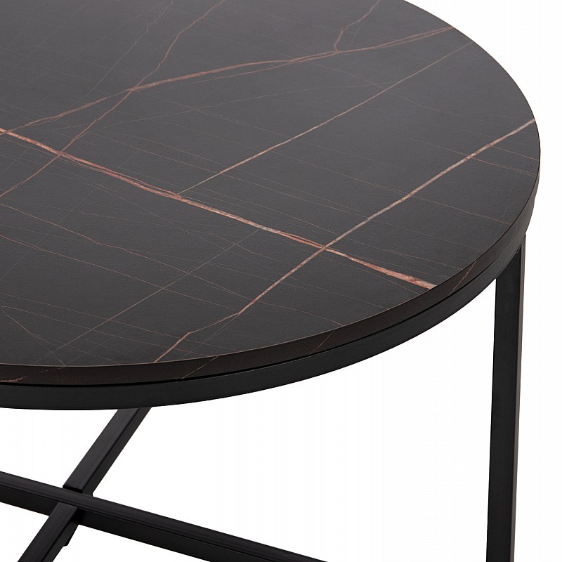 ΤΡΑΠΕΖΙ ΣΑΛΟΝΙΟΥ HM9420.03 BLACK MARBLE ΜΕΛΑΜΙΝΗ-ΜΑΥΡΗ ΜΕΤΑΛΛΙΚΗ ΒΑΣΗ Φ80x48,5Yεκ. ΤΡΑΠΕΖΙ ΣΑΛΟΝΙΟΥ HM9420.03 BLACK MARBLE ΜΕΛΑΜΙΝΗ-ΜΑΥΡΗ ΜΕΤΑΛΛΙΚΗ ΒΑΣΗ Φ80x48,5Yεκ.
