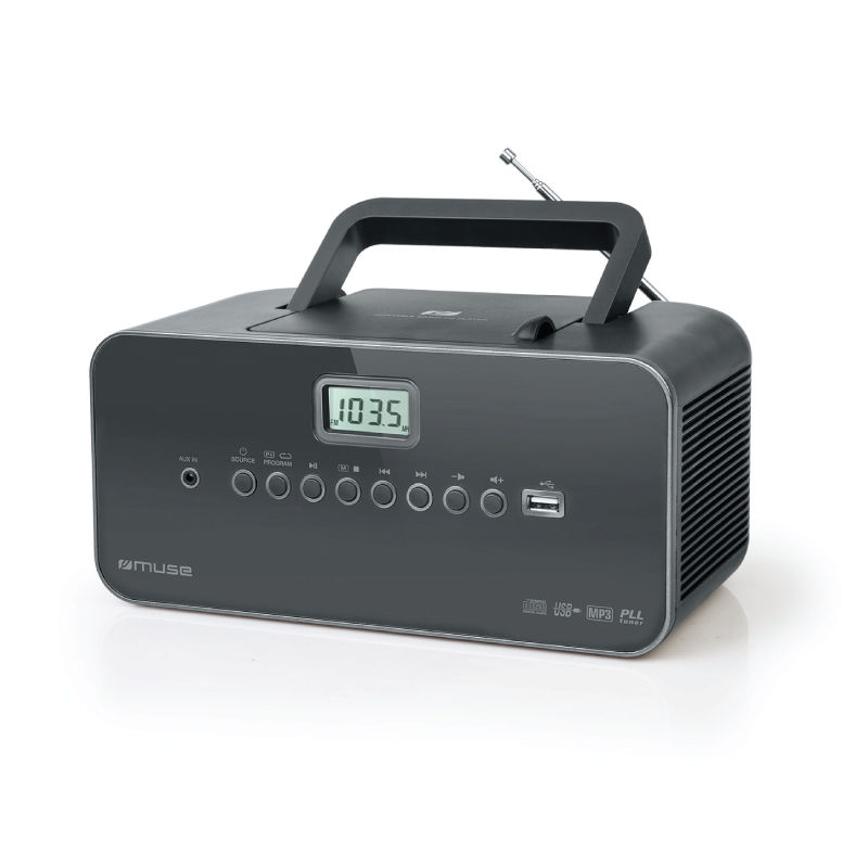 Ραδιόφωνο CD/MP3/USB MUSE M-28LD Μπαταρίας-Ρεύματος Ψηφιακό