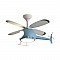 Ανεμιστήρας Οροφής Helicopter PRCF-80678 Primo Kids Series DC 98εκ. Με Τηλεχειριστήριο LED 4Φτερά Μπλέ