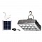 Ηλιακή Λάμπα IS-1376S Sunfos 15Led Με θύρα USB για φόρτιση κινητών-smart συσκευών Γκρι