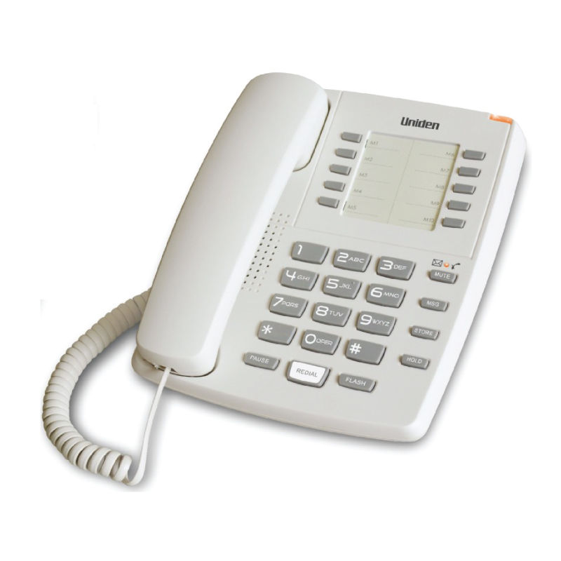 Τηλέφωνο  Επιτραπέζιο UNIDEN AS7201 Λευκό