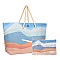ESTIA ΤΣΑΝΤΑ ΘΑΛΑΣΣΗΣ SERENE SHORES 63x20x36cm ΜΕ ΤΣΑΝΤΑΚΙ ESTIA 00-30438
