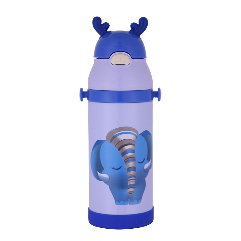 ΘΕΡΜΟΣ ΠΑΙΔΙΚΟ ANIMALS ΑΝΟΞΕΙΔΩΤΟ 350ml ELEPHANT ESTIA 01-10959