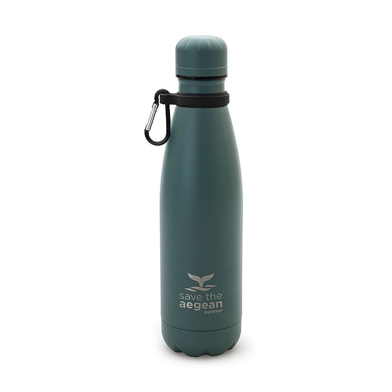 ESTIA ΘΕΡΜΟΣ TRAVEL FLASK SAVE THE AEGEAN 500ml FOREST SPIRIT ESTIA 01-12069