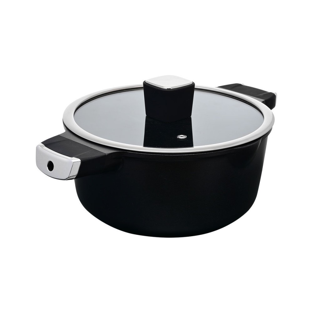 ESTIA ΚΑΤΣΑΡΟΛΑ NORDIC ΑΝΤΙΚΟΛΛΗΤΙΚΗ ΧΥΤΟΥ ΑΛΟΥΜΙΝΙΟΥ 24cm ESTIA 01-15909