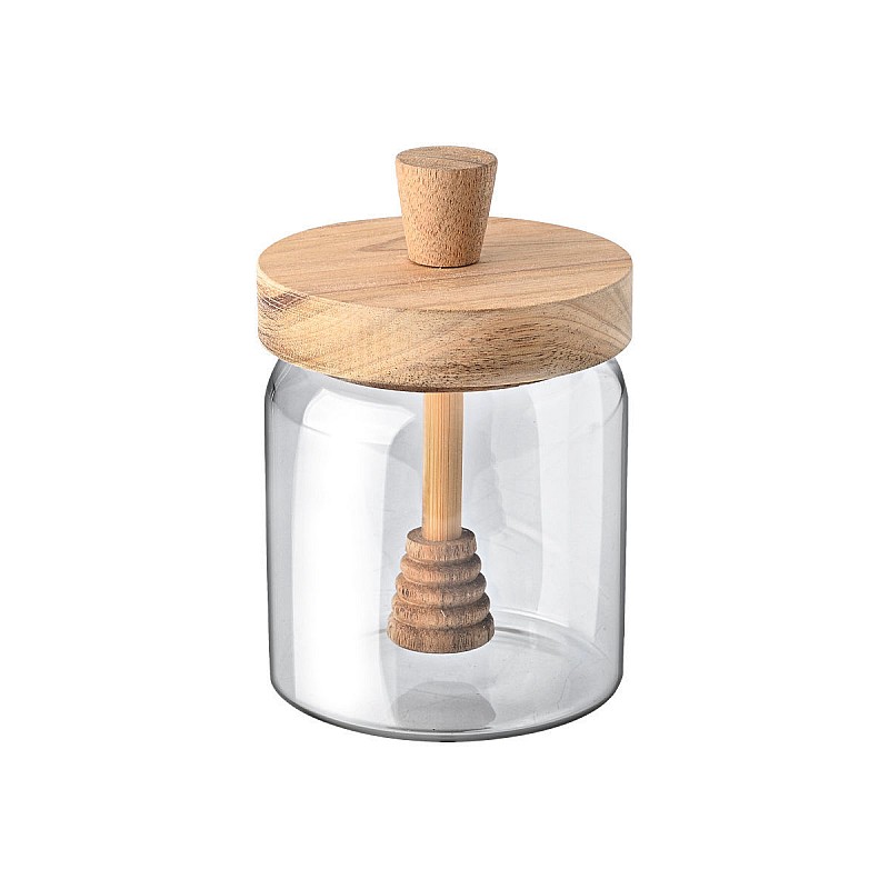 ESTIA ΔΟΧΕΙΟ ΜΕΛΙΟΥ ACACIA ΓΥΑΛΙΝΟ 450ml 9x9x13.5cm ΜΕ ΚΟΥΤΑΛΙ ΜΕΛΙΟΥ ESTIA 01-17453 ESTIA ΔΟΧΕΙΟ ΜΕΛΙΟΥ ACACIA ΓΥΑΛΙΝΟ 450ml 9x9x13.5cm ΜΕ ΚΟΥΤΑΛΙ ΜΕΛΙΟΥ ESTIA 01-17453