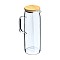 ESTIA ΚΑΝΑΤΑ BAMBOO ESSENTIALS ΓΥΑΛΙΝΗ 1500ml ΜΕ ΚΑΠΑΚΙ ESTIA 01-19594