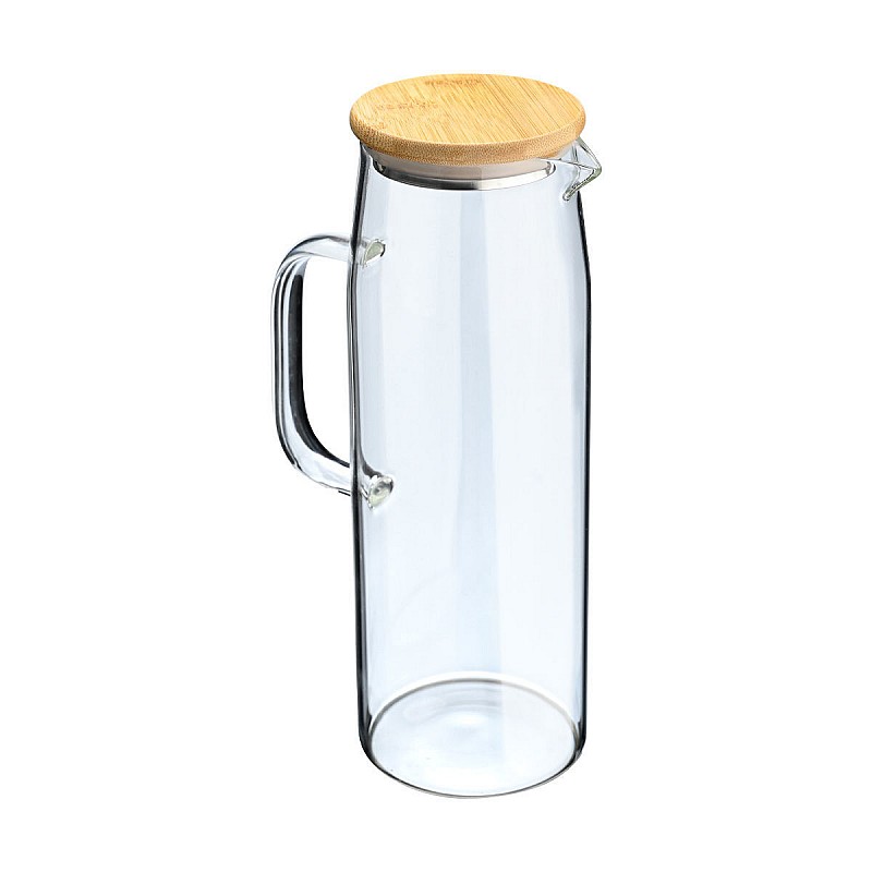 ESTIA ΚΑΝΑΤΑ BAMBOO ESSENTIALS ΓΥΑΛΙΝΗ 1500ml ΜΕ ΚΑΠΑΚΙ ESTIA 01-19594