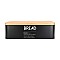 ESTIA ΨΩΜΙΕΡΑ BAMBOO ESSENTIALS ΜΕΤΑΛΛΙΚΗ 42x23x13cm ΜΑΥΡΗ ESTIA 01-20248