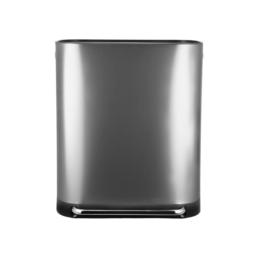 ESTIA ΚΑΔΟΣ ΑΠΟΡΡΙΜΑΤΩΝ DUOPRIME SOFT CLOSE 60lt ΜΕ ΔΥΟ ΔΟΧΕΙΑ 30&30lt INOX ESTIA 01-20903