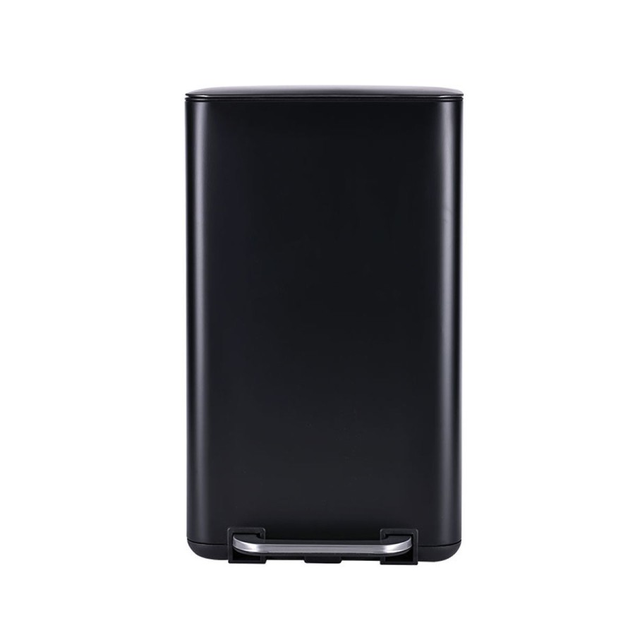 ESTIA ΚΑΔΟΣ ΑΠΟΡΡΙΜΑΤΩΝ CUBIC SOFT CLOSE 30lt ΜΑΥΡΟΣ ESTIA 01-20996