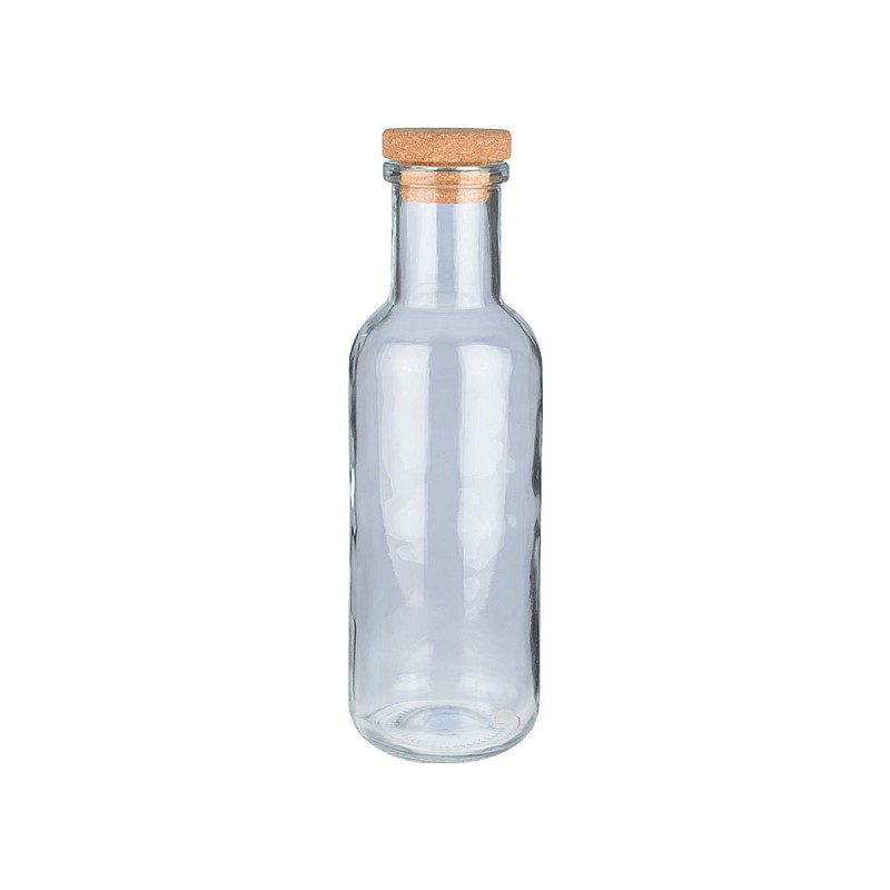 ESTIA ΜΠΟΥΚΑΛΙ ΓΥΑΛΙΝΟ 1000ml ΜΕ ΚΑΠΑΚΙ ΦΕΛΛΟΥ ΓΚΡΙ ESTIA 01-21863