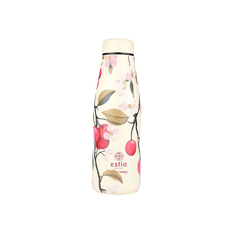 ESTIA ΘΕΡΜΟΣ TRAVEL FLASK SAVE THE AEGEAN 500ml SAKURA WHISPER ESTIA 01-22143