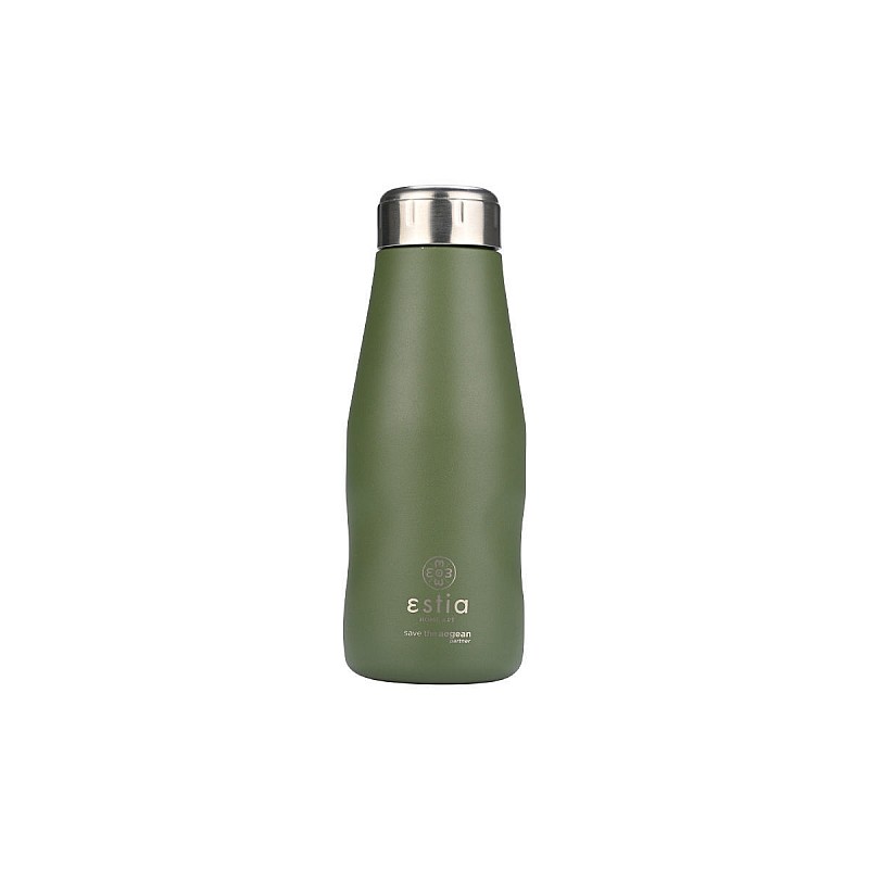 ESTIA ΘΕΡΜΟΣ TRAVEL FLASK SAVE THE AEGEAN 350ml FOREST SPIRIT ESTIA 01-22303