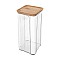 ESTIA ΔΟΧΕΙΟ ΑΠΟΘΗΚΕΥΣΗΣ ΠΛΑΣΤΙΚΟ 1200ml ΜΕ ΚΑΠΑΚΙ BAMBOO ESTIA 01-24277