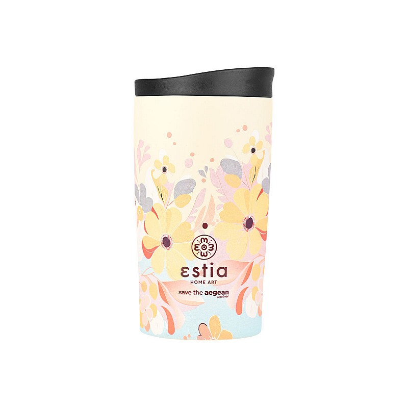 ESTIA ΘΕΡΜΟΣ TRAVEL MUG SAVE THE AEGEAN 350ml SPRING SONATA ESTIA 01-25649