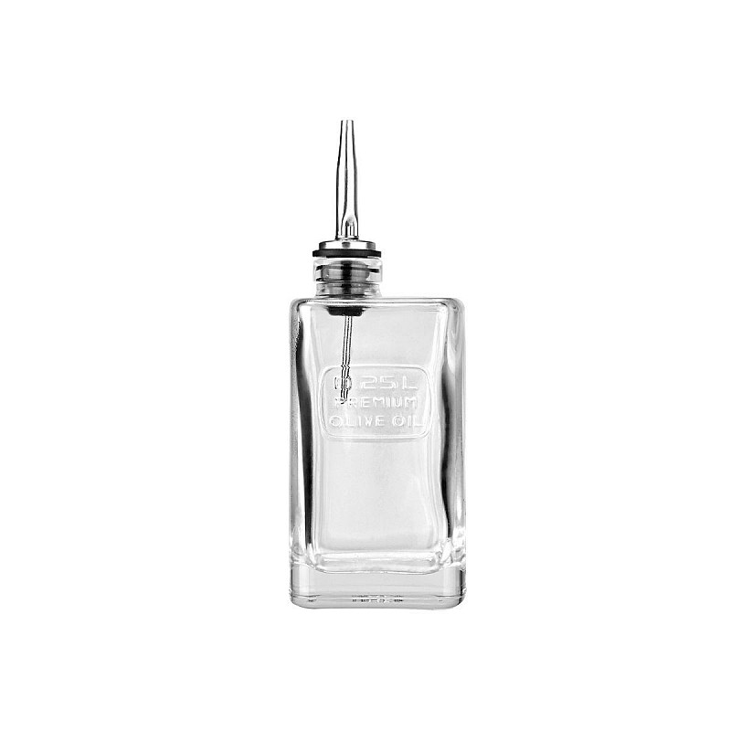 ESTIA ΜΠΟΥΚΑΛΙ ΓΙΑ ΛΑΔΙ & ΞΥΔΙ ΓΥΑΛΙΝΟ 300ml ΜΕ ΡΟΗ ESTIA 01-25946