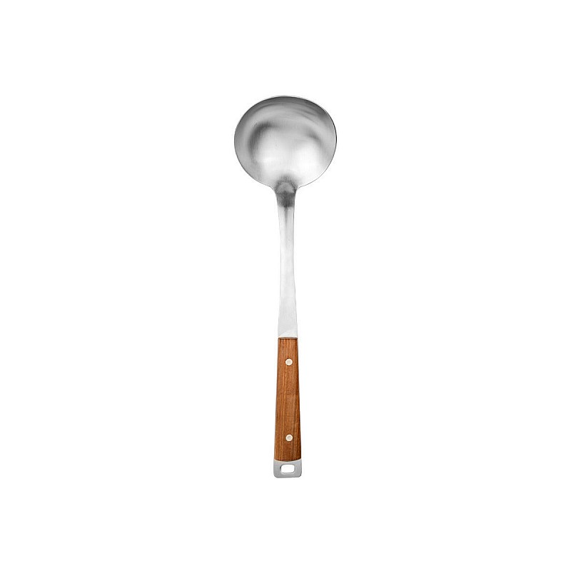 ESTIA ΚΟΥΤΑΛΑ ΒΑΘΙΑ ALLURE ΑΝΟΞΕΙΔΩΤH 34cm ΜΕ ΞΥΛΙΝΗ ΛΑΒΗ ESTIA 01-27896