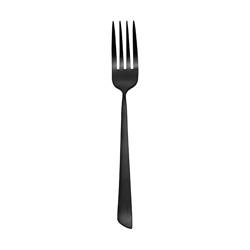 ESTIA ΠΙΡΟΥΝΙ ΦΑΓΗΤΟΥ EDGE BLACK ΑΝΟΞΕΙΔΩΤΟ ΑΤΣΑΛΙ 18/0 ΜΑΥΡΟ MAT ESTIA 01-29135