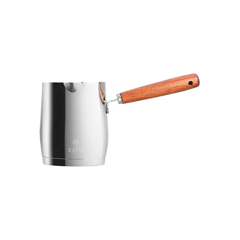 ΜΠΡΙΚΙ ΑΝΟΞΕΙΔΩΤΟ MOKKA 223ml ΜΕ ΞΥΛΙΝΗ ΛΑΒΗ ESTIA 01-30223